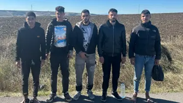 Edirne'de 23 Kaçak Göçmen Yakalandı