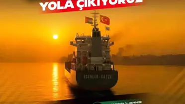 Esenler Belediyesi'nden Gazze'ye Yardım Gemisi