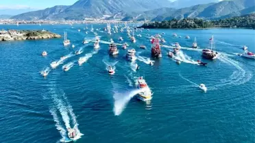 Cumhuriyet'in 102. Yılı Fethiye'de Coşkuyla Kutlandı