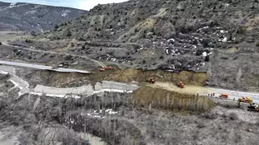 Gümüşhane-Erzincan Yolu Onarıma Yaklaşıyor