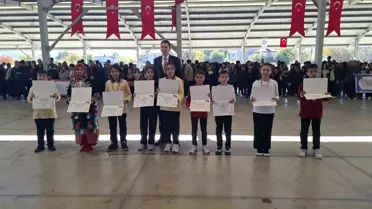 Hisarcık'ta Cumhuriyet Bayramı Etkinliklerinde Ödül Töreni