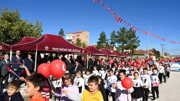 Eskişehir'in İnönü İlçesinde Cumhuriyet Bayramı Coşkuyla Kutlandı