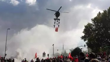 Kayseri'de 'çelik kanatlı' 29 Ekim coşkusu