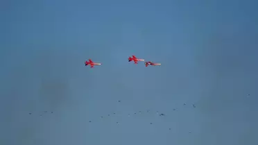 Türk Yıldızları Kırklareli'de Gösteri Yaptı