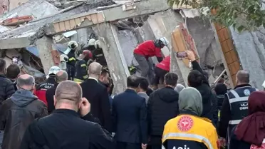 Gebze'de Çöken Binada 5 Kişi Olabilir