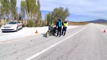 Kütahya'da Motosiklet Denetimi