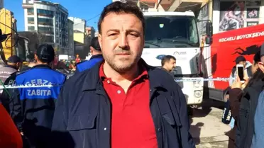 Kocaeli'de Bina Çöktü: Aile İçeride Kaldı