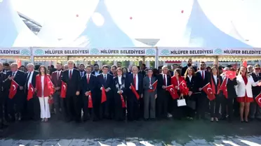 Cumhuriyet'in 102. Yıl Dönümü Nilüfer'de Coşkuyla Kutlandı