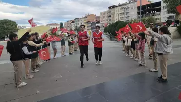 Suluova'da 'Cumhuriyet Koşusu' düzenlendi