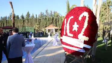 Suriye'de Türkiye Cumhuriyeti'nin 102. yılı dolayısıyla resepsiyon düzenlendi