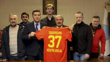 Taşköprüspor'dan Başkan Arslan'a Ziyaret
