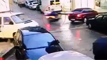 Çorlu'da Motosiklet Kazası