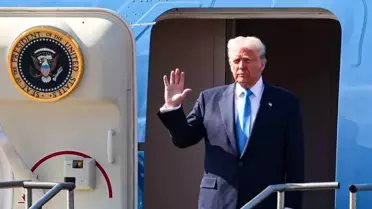 Trump Güney Kore'ye Gitti