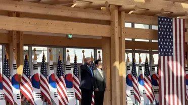 Trump, Güney Kore Lideri ile Görüştü