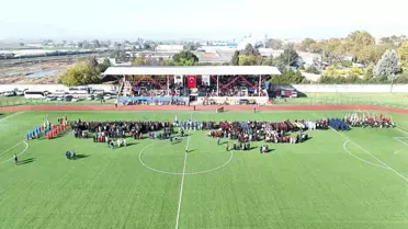 Yenişehir stadyumunda cumhuriyet coşkusu