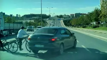 Kırmızı Işıktan Geçen Araç, Çocukları Ezmekten Kıl Payı Kurtuldu