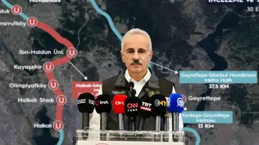 Halkalı-İstanbul Havalimanı Metro Hattı 2026'da Hizmete Girecek