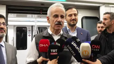 Sürücüsüz Metro Testleri Başladı