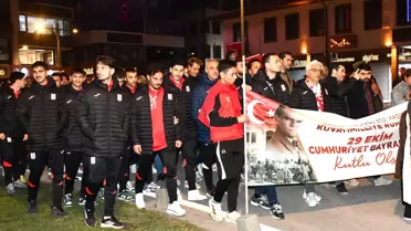 Balıkesirspor Cumhuriyet Bayramı'nda Coşkuya Ortak Oldu