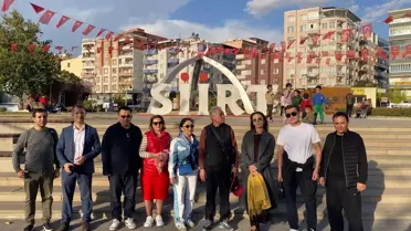 Yabancı Basın Mensupları Siirt'i Ziyaret Etti