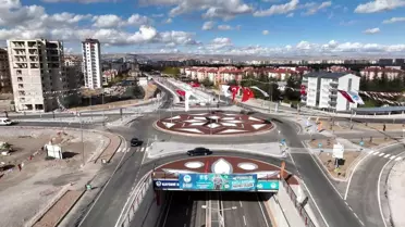 Kayseri'de 29 Ekim Katlı Kavşağı Açıldı