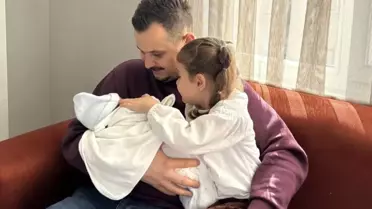 Ereğli'de Çiftin İkinci Çocuk Sevinci