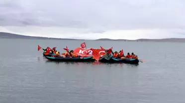 Çıldır'da Cumhuriyet Bayramı İçin Kano Etkinliği Düzenlendi