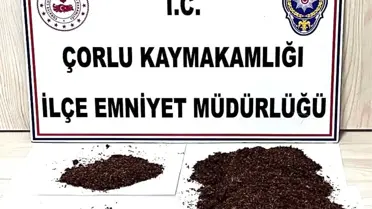 Çorlu'da uyuşturucu operasyonu: 1 tutuklama