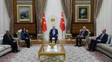 Cumhurbaşkanı Erdoğan, DEM Parti heyetini kabul etti