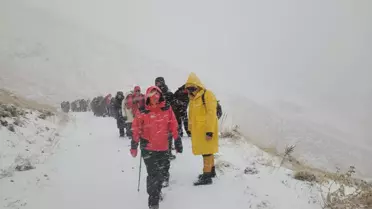 Doğu Anadolu'da Kar Sürprizi