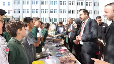 Karlıova'da Gazze'ye Destek Kermesi