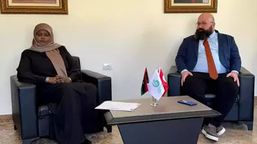 Libya Kültür Bakanı YEE'yi Ziyaret Etti