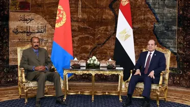 Sisi ve Afewerki Sudan Krizini Görüştü