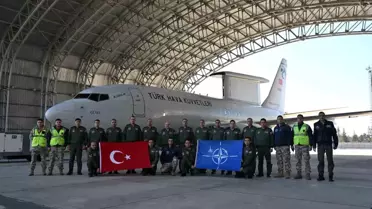 E-7T HİK Uçağı Romanya'da Görev Yaptı