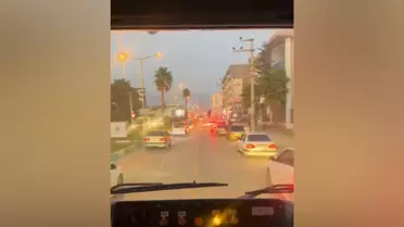 Osmaniye'de İtfaiyeye Yol Verildi