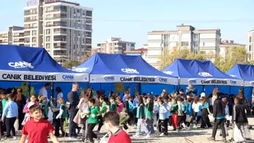 Samsun'un ilk doğa festivali Canik'te başladı