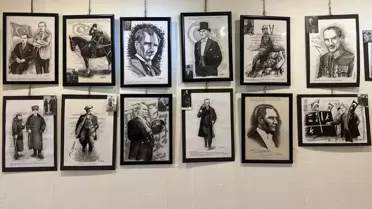 Atatürk'ü Anma Sergisi Açıldı