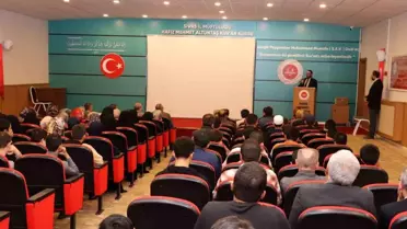 Sivas'ta Hafızlık Belgesi Töreni