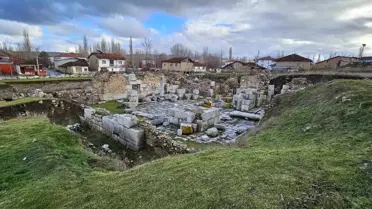 Tokat'ın Sulusaray İlçesindeki Termal Su, 2 Bin Yıllık Roma Hamamına Ait