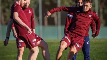 Trabzonspor, Galatasaray Maçı Hazırlıklarını Sürdürüyor