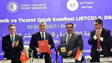 Türkiye-Irak Ticaret İşbirliği Protokolü İmzalandı