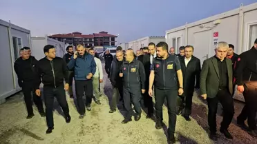 Sındırgı'da Konteyner Kent Çalışmaları Devam Ediyor