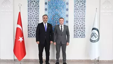 AA Bölge Müdürü'nden ÇAKÜ'ye Ziyaret