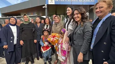 Kadın Kolları Başkanı Ercan Aydın'da