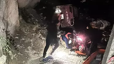 Hatay'da Motosiklet Asi Nehri'ne Uçtu