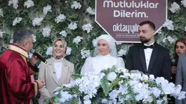 Bakan Göktaş, Evlilik Kredisi Desteğiyle Nikah Şahitliği Yaptı
