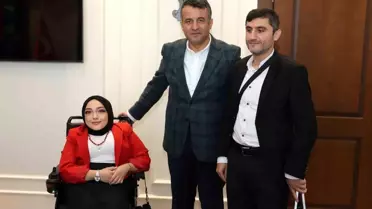 Görme Engellilere Spor Desteği İçin Ziyaret