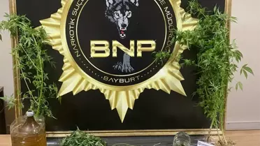 Bayburt'ta Uyuşturucu Operasyonu