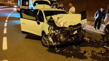 Bilecik'te Trafik Kazası: 2 Yaralı
