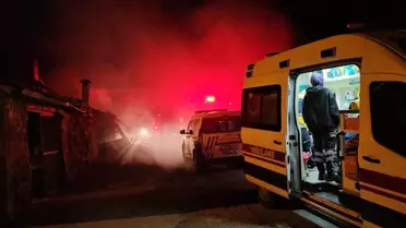 Çorum'da Yangın: 7 Kişi Dumandan Etkilendi